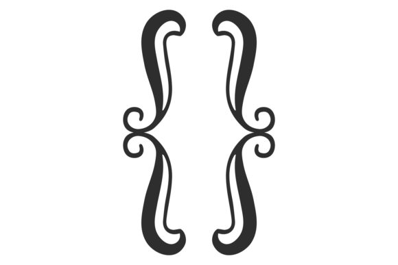 Curly Braces: Decorative Graphics for Editorial Use