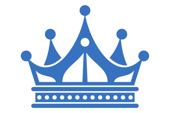Decorative Crown. Majestic Symbol. Graphics & Illustrations