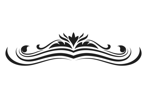 Decorative Header: Vintage Filigree Bord Graphics
