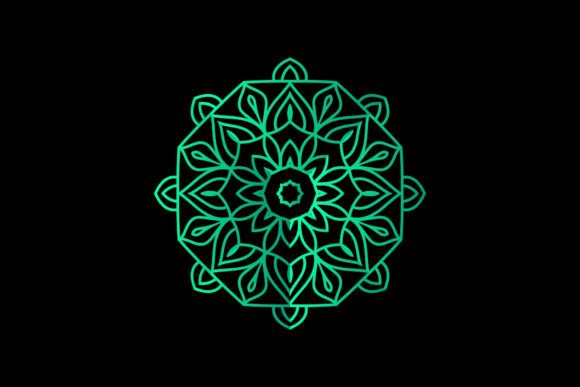 Decorative Mandala Element Graphics and Illustrations
