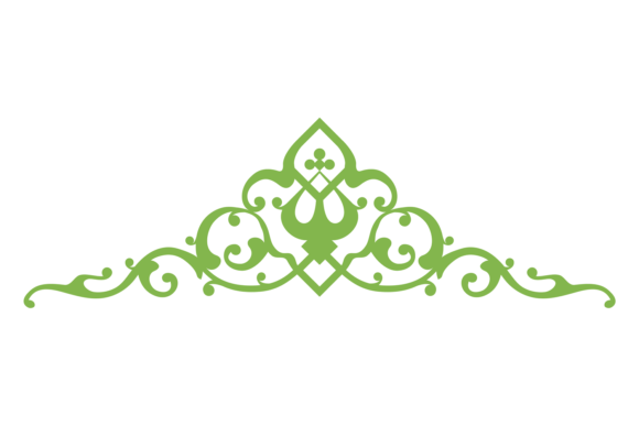 Decorative Middle Eastern Ornament. Trad