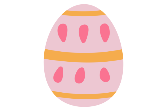Easter Egg. Cute Pastel Decorative Holid