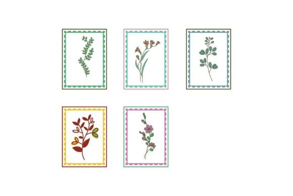 Flower Stamp Decorative: Graphics and Illustrations for Creative Design