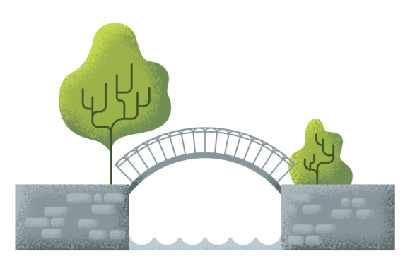 Review: Park Bridge. Decorative Stone Structure